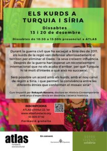 Cartell Curs els kurds a Turquia i Síria 2025
